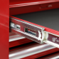 Mid-Box 3 Drawer with Ball-Bearing Slides - Red AP223