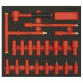 Insulated Socket Set with Tool Tray 20pc 3/8"Sq Drive 6pt WallDrive® VDE Approved TBTE02