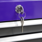 Topchest, Mid-Box & Rollcab 9 Drawer Stack - Purple AP2200BBCPSTACK