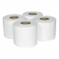 Plain White Toilet Roll - Pack of 4 x 10 (40 Rolls) TOL40