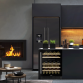 Baridi 46 Bottle Wine Cellar Fridge with Digital Touch Screen Controls, Black DH79