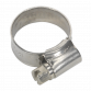 Hose Clip Stainless Steel Ø16-22mm Pack of 10 SHCSS00