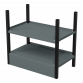 Modular Racking Base unit 2 Shelves 580mm APMRB1