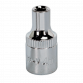 WallDrive® Socket 4mm 1/4"Sq Drive Fully Polished SP1404