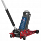 Trolley Jack 3tonne Low Profile Rocket Lift Red 3000LE