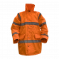 Hi-Vis Orange Motorway Jacket with Quilted Lining - XX-Large 806XXLO