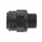 Straight Adaptor 8mm x 1/4"BSP Pack of 5 (John Guest Speedfit® - PM010812E) JGC814