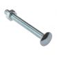 Carriage Bolts, ZP
