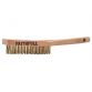 Brass Scratch Brush, Four Row FAI680B4F