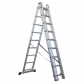 Aluminium Extension Combination Ladder 3x9 EN 131 ACL3