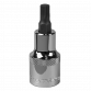 Spline Socket Bit M7 1/2"Sq Drive SBS012