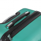 Dellonda Set 3-Piece Lightweight ABS Luggage Set with Integrated TSA Approved Combination Lock - Teal - DL126 DL126