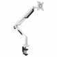 Dellonda Single Monitor Arm, 12kg Load Capacity, 17-36" Screens - White DH26