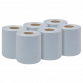 Blue Embossed 2-Ply Paper Roll 60m - Pack of 6 BLU60