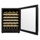 Baridi 54 Bottle Wine Cellar Fridge with Digital Touch Screen Controls, Black DH78