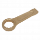 Slogging Spanner Ring End 55mm - Non-Sparking NS037