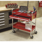 Trolley 2-Level Heavy-Duty with Lockable Drawer CX101D