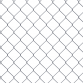 Dellonda 2 x2 x 1.5m Dog Kennel, Galvanised Steel, Roof Cover, Chain Link Fencing DG281