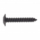 Self-Tapping Screw 4.2 x 25mm Flanged Head Black Pozi Pack of 100 BST4225