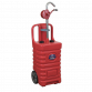 Mobile Dispensing Tank 55L with Oil Rotary Pump - Red DT55RCOMBO1
