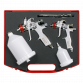 HVLP Gravity Feed Top Coat/Touch-Up Spray Gun Set HVLP774