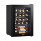 Baridi Wine Cooler/Fridge, Digital Touchscreen Controls, LED Light, 20 Bottle - Black DH8