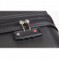 Dellonda 3-Piece Lightweight Luggage Suitcase Trolley Set ABS TSA Lock Black - DL11 DL11