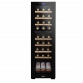 Baridi 27 Bottle Dual Zone Wine Cooler, Fridge with Digital Touch Screen Controls, Wooden Shelves & LED Light, Black DH90