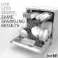 Baridi Compact Tabletop Dishwasher 8 Place Settings, 6 Programmes, Low Noise, 8L Cycle, Start Delay - White DH86
