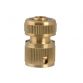 Brass Female Water Stop Connector 12.5mm (1/2in) FAIHOSEWC