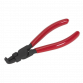 Circlip Pliers Internal Bent Nose 140mm AK84533