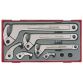 TTHP08 Hook & Pin Wrench Set, 8 Piece TENTTHP08