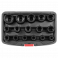 Impact Socket Set 16pc 1/2”Sq Drive AK5624M