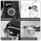 Baridi 1800W Stand Mixer with Accessories 8L - Black DH174