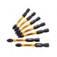 Impact Bits PZ2 x 50mm (5 + 2 Carded) DEWDT70904TQ