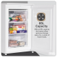 Baridi 55cm Undercounter Freezer with Adjustable Thermostat 85L - White DH250
