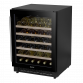 Baridi 54 Bottle Wine Cellar Fridge with Digital Touch Screen Controls, Black DH78