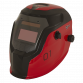 Welding Helmet Auto Darkening - Shade 9-13 - Red PWH1
