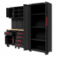 Complete Garage Storage System with Mobile Trolley x 2 APMS12OP