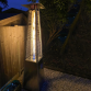 Dellonda Pyramid Gas Patio Heater 13kW Commercial/Garden Use, Stainless Steel DG99