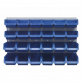 Bin & Panel Combination 24 Bins - Blue TPS131