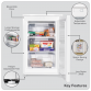 Baridi 55cm Undercounter Freezer with Adjustable Thermostat 85L - White DH250
