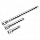 Extension Bar Set 3pc 1/2"Sq Drive S0720