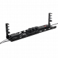 Dellonda Extendable Cable Management Tray 435/730 x 130 x 190 - Black DH276