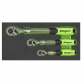 Ratchet Wrench Extendable 3pc Set S01285