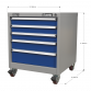 Mobile Industrial Cabinet 5 Drawer API5657B
