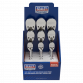 Ratchet Wrenches 1/4", 3/8" & 1/2"Sq Drive Pear-Head Flip Reverse Display Box of 9 AK6672DB