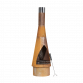 Dellonda Outdoor/Garden/Patio Conical Chiminea, Fireplace, Fire Pit, Heater, H127cm - Corten Steel DG110