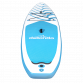 Dellonda Inflatable Stand Up Paddle Board 10'6" - Blue/White DL152