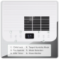 Baridi Dehumidifier with Digital Display & 24hr Timer 20L - White DH148